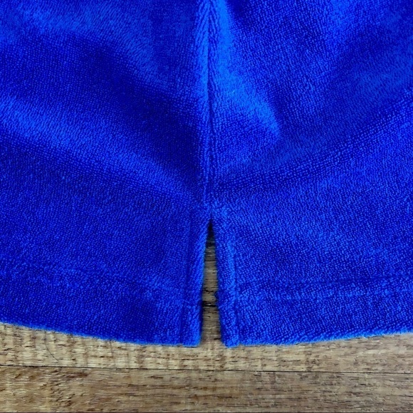 NWT Echo blue coverup skirt with front pocket that has a velcro close. Large - Picture 3 of 9